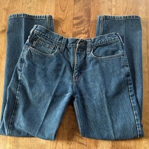 Carhartt Men's Straight Blue Jeans